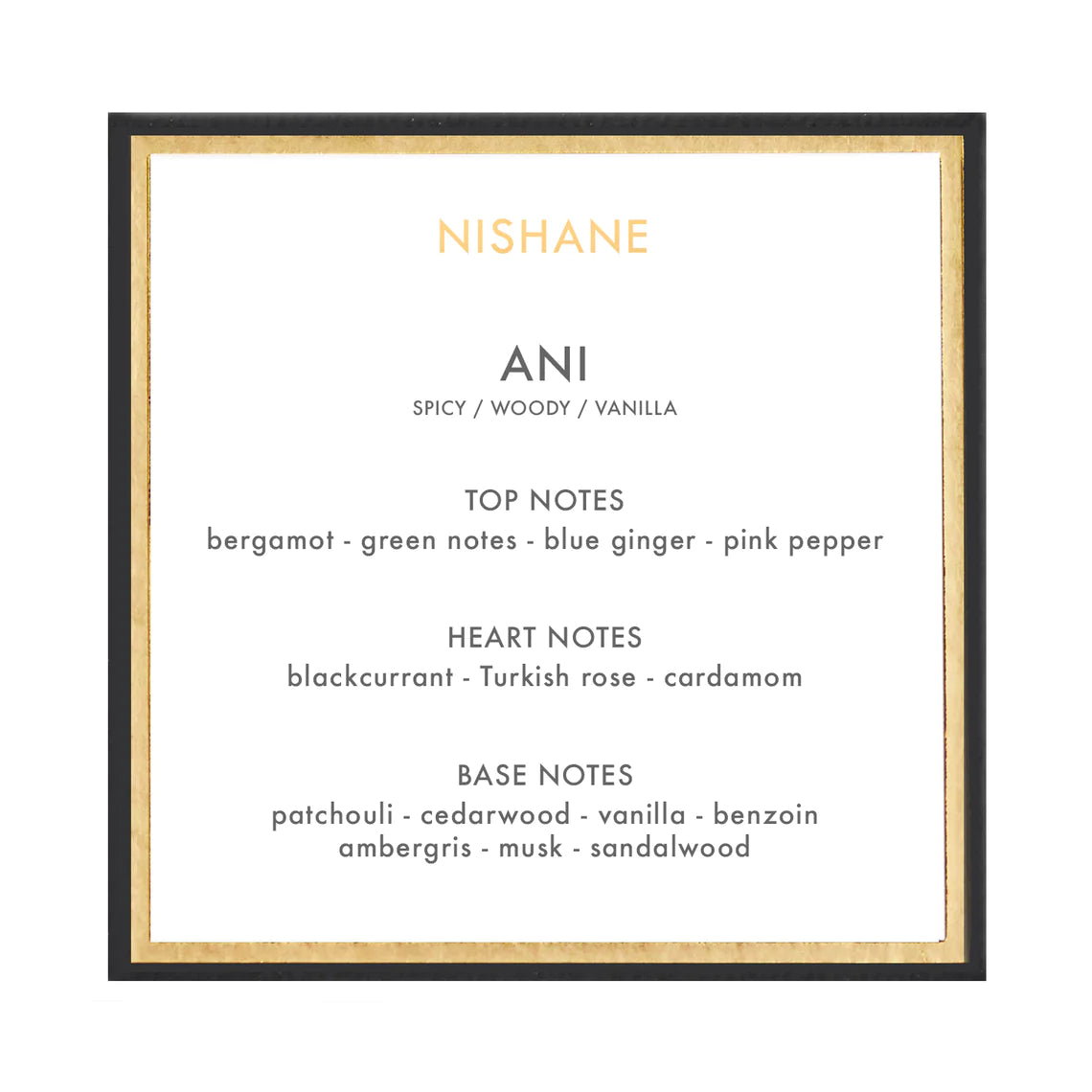 Nishane ANI Extrait de Parfum Sample – Niche Fragrance Lovers